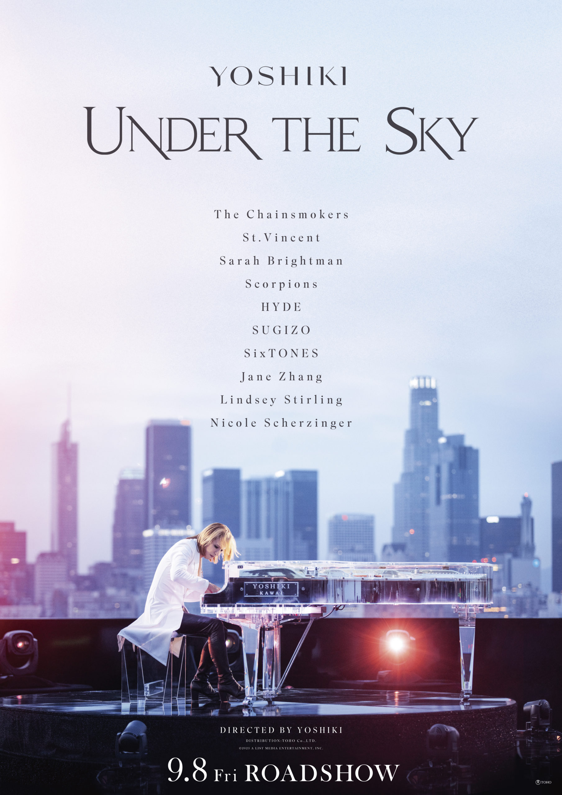 映画『YOSHIKI:UNDER THE SKY』ジャパンプレミアレッドカーペットご